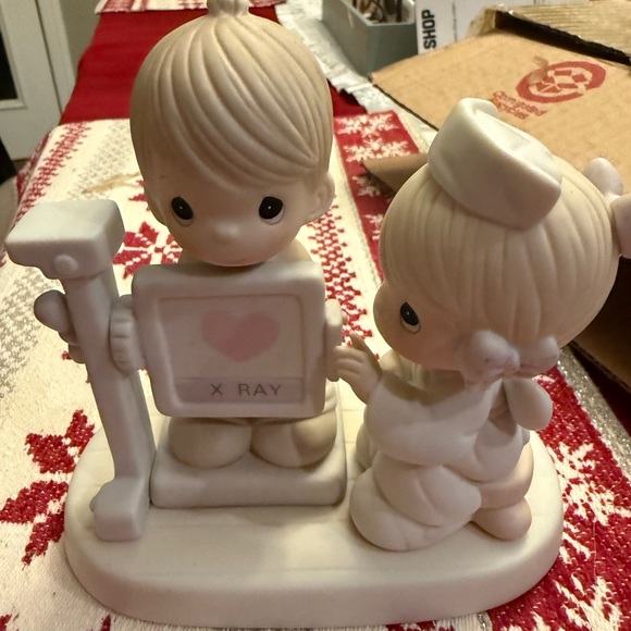 Other - Charming Precious Moments Figurine with X-Ray Design